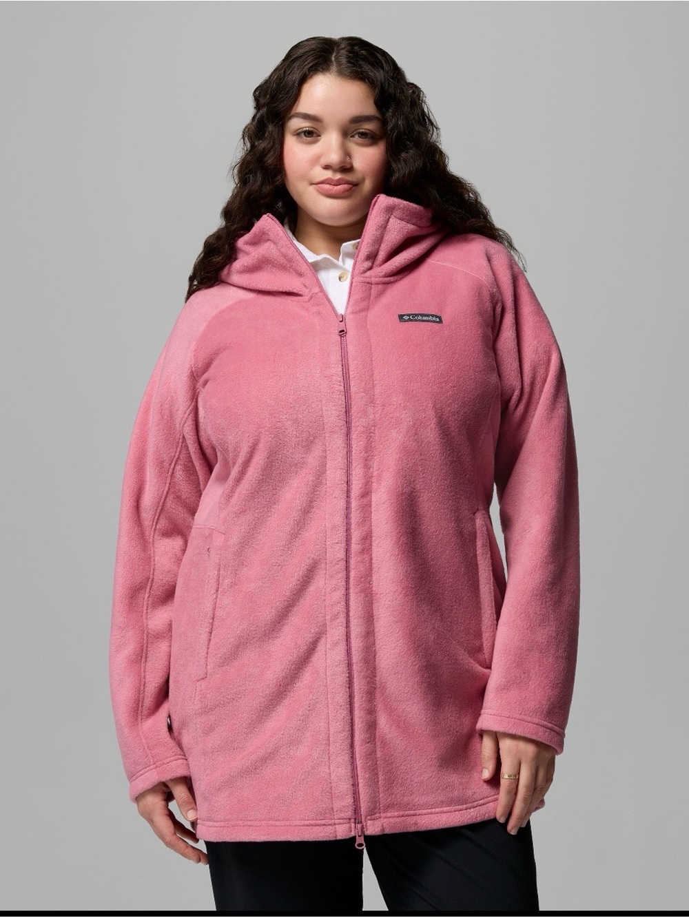 Columbia Benton Springs II Long Fleece Hoodie in Rosette